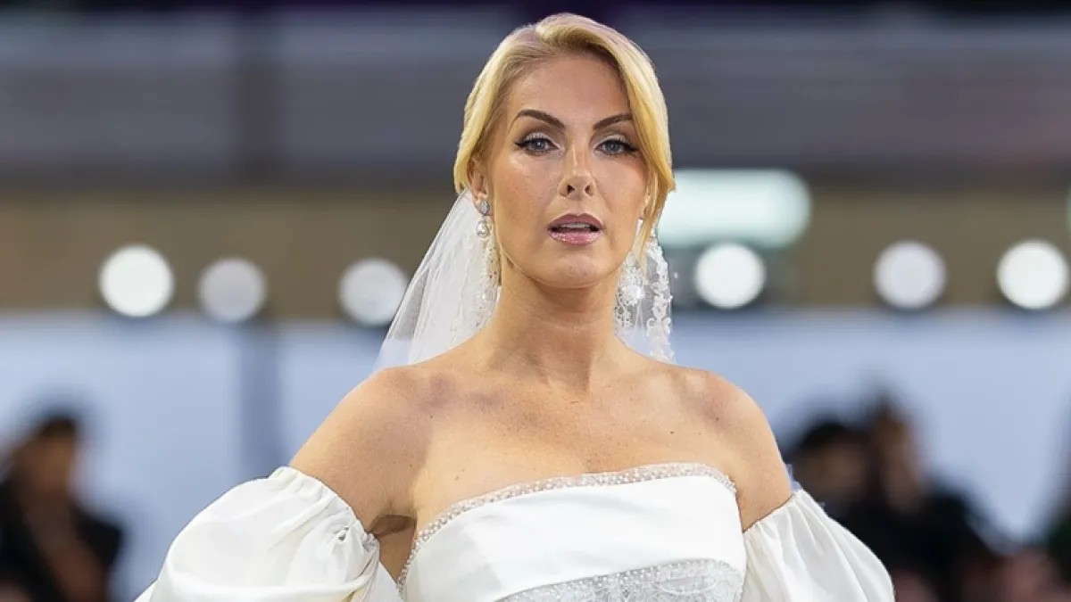 Ana Hickmann desfila de noiva em meio a preparativos para casamento