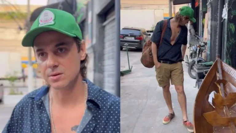 Ex-galã da Globo tem carrinho de bebidas roubado após show de Lady Gaga: Meu único bem