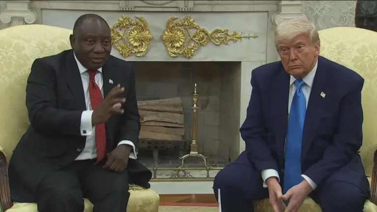 Ramaphosa rebate Trump sobre “genocídio” de brancos na África do Sul