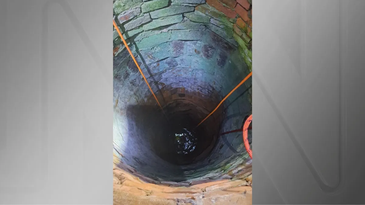 Vídeo: Idosa é resgatada de poço a 8 metros profundidade no RS
