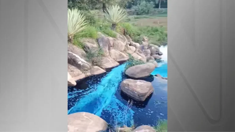 MP abre inquérito para apurar o vazamento de corante em córrego de SP