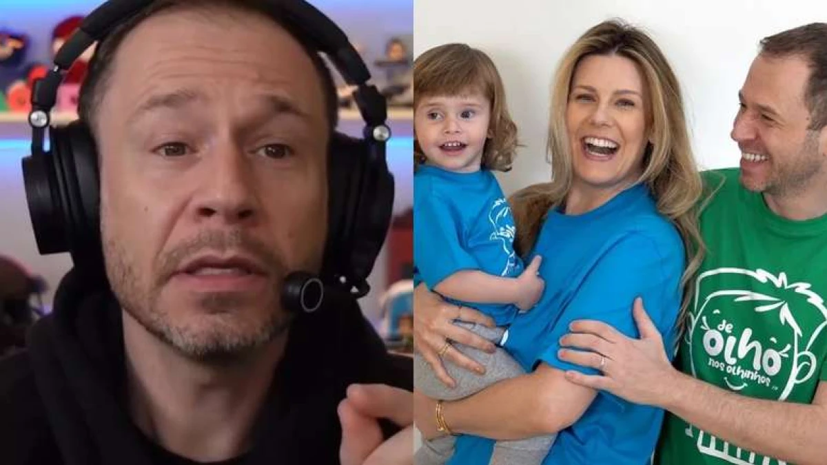 Tiago Leifert expõe fase complicada da filha após diagnóstico de câncer raro: Terrível