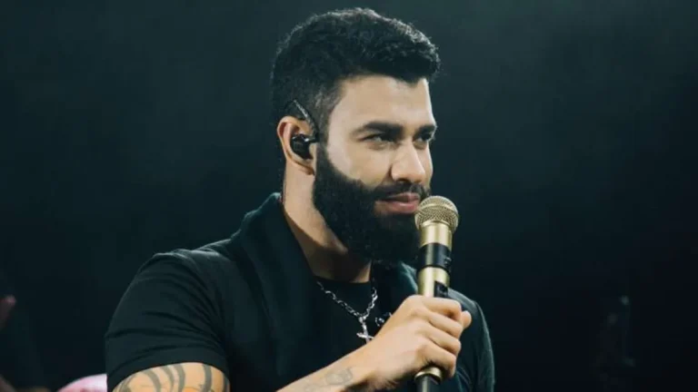 Gusttavo Lima se emociona com homenagem de mãe ao filho falecido