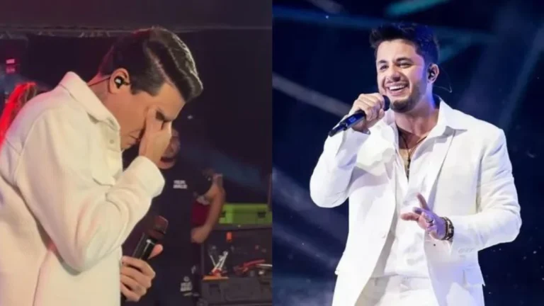 Felipe Araújo chora ao lembrar da morte de Cristiano Araújo, há 10 anos