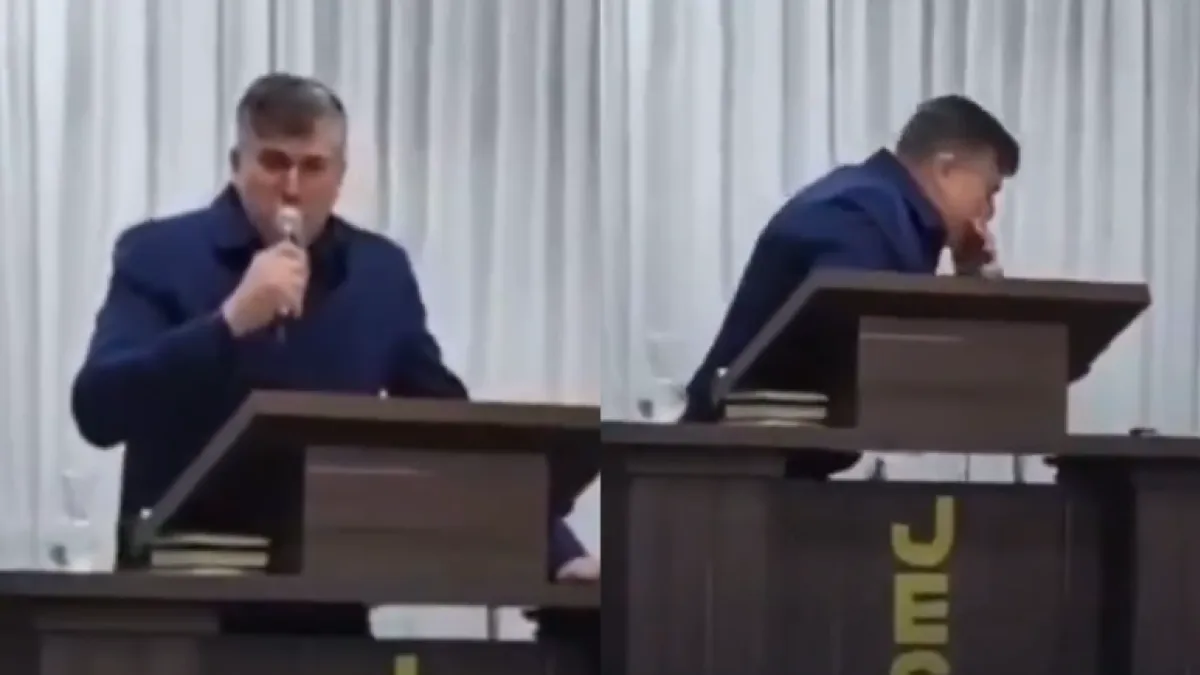 Pastor de SC morre enquanto pregava em culto transmitido ao vivo na internet