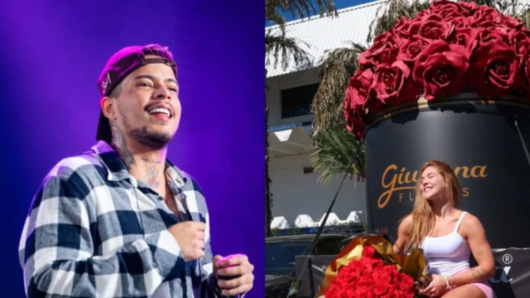 Felipe Amorim é criticado após enviar flores para Virginia