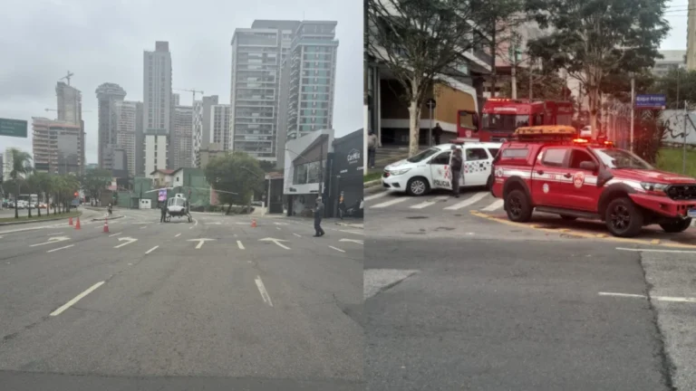 Homem cai em poço de elevador durante instalação em prédio em SP