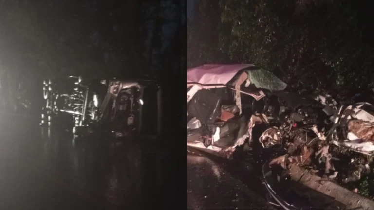 Grave acidente termina com três pessoas mortas em Santa Catarina