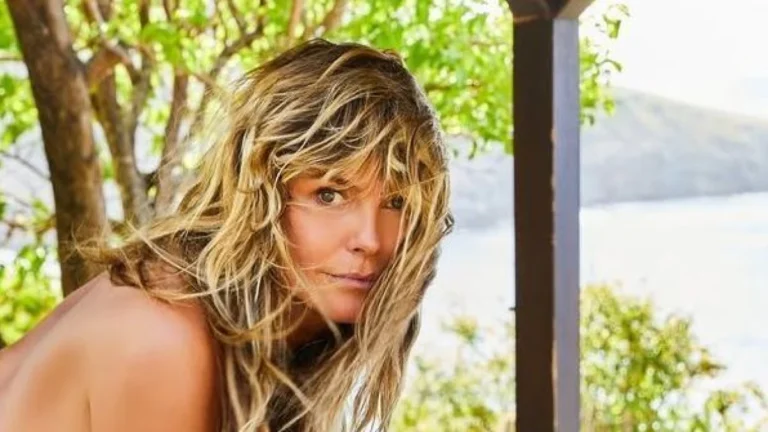 Heidi Klum posa nua em novo ensaio; veja