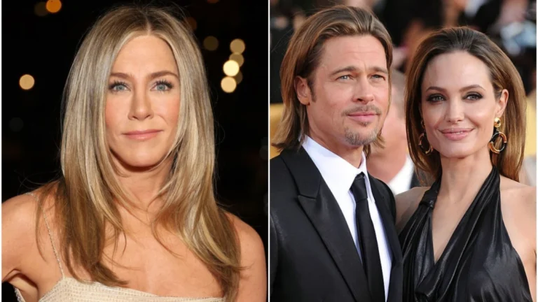 Jennifer Aniston fala de “triângulo amoroso” com Brad Pitt e Angelina Jolie