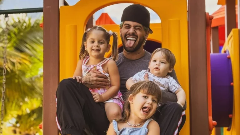 Zé Felipe sobre se tornar pai de três: “Mudou tudo na minha vida”