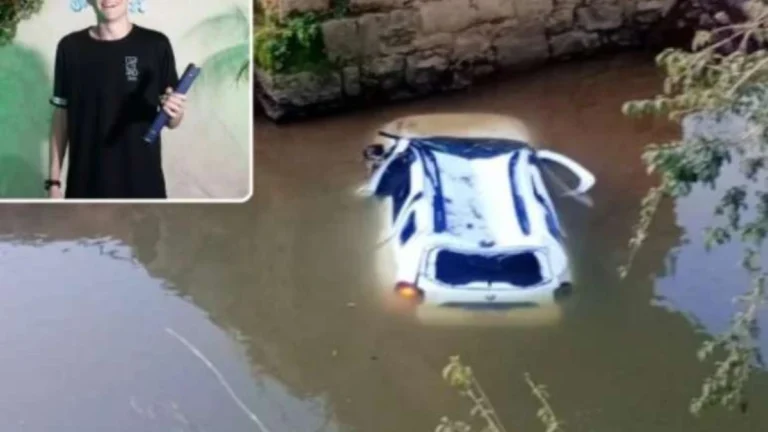 Jovem de 19 anos morre após cair de ponte com carro