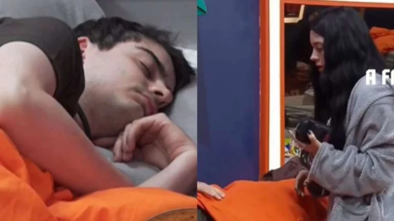 A Fazenda 17: Rayane expulsa Dudu da cama e reclama: Tá fedida