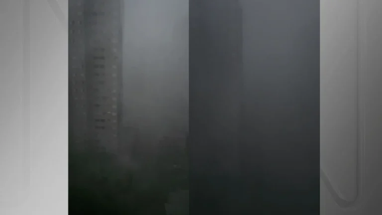 Dia vira noite em SP com tempestade e ventos de quase 100km/h; veja estrago