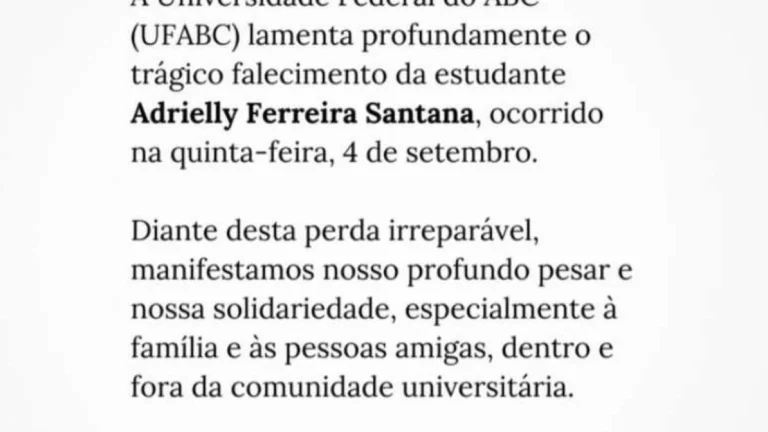 Corpo de estudante de 21 anos, que estava desaparecida, é encontrado no ABC Paulista