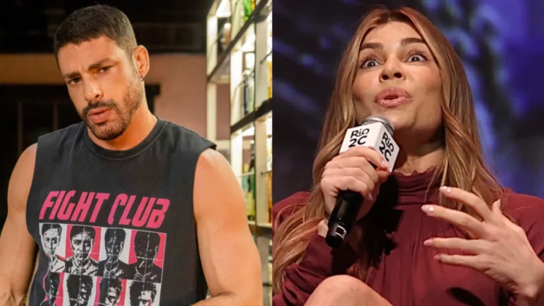 Grazi Massafera dá risada e abre o jogo sobre cecê de Cauã Reymond: Com certeza…