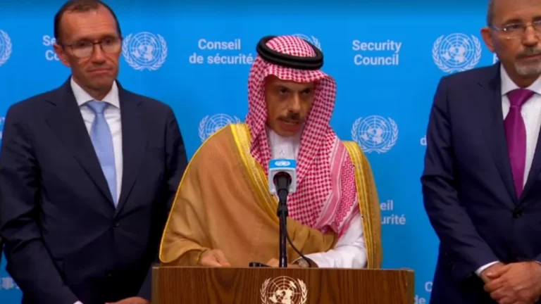 Trump “entende bem” o risco da anexação da Cisjordânia, diz líder saudita