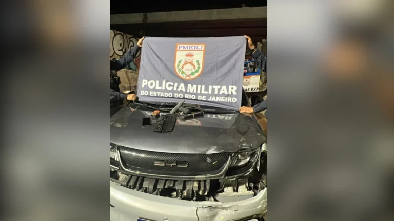 Homem é preso após trocar tiros com a PM na Avenida Brasil, no Rio