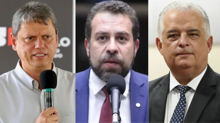 Atlas em SP: Tarcísio tem 47,3%; Boulos, 22,6%; e França, 18,2%
