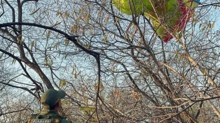 Mulher some em voo de parapente e é resgatada em área de mata no Ceará