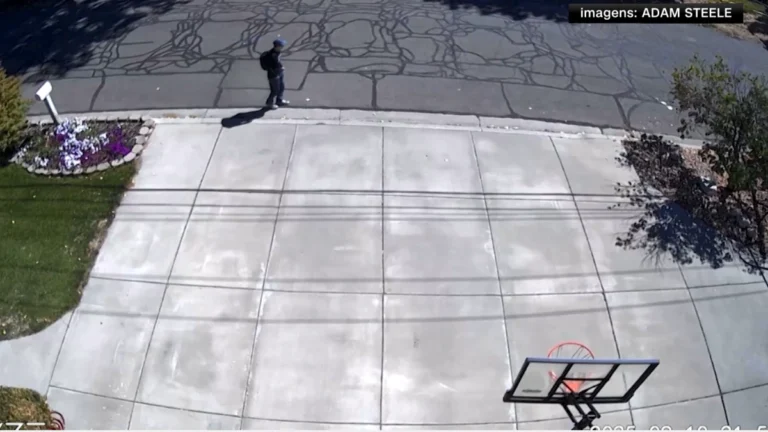 Vídeo obtido pela CNN mostra possível suspeito de matar ativista pró-Trump