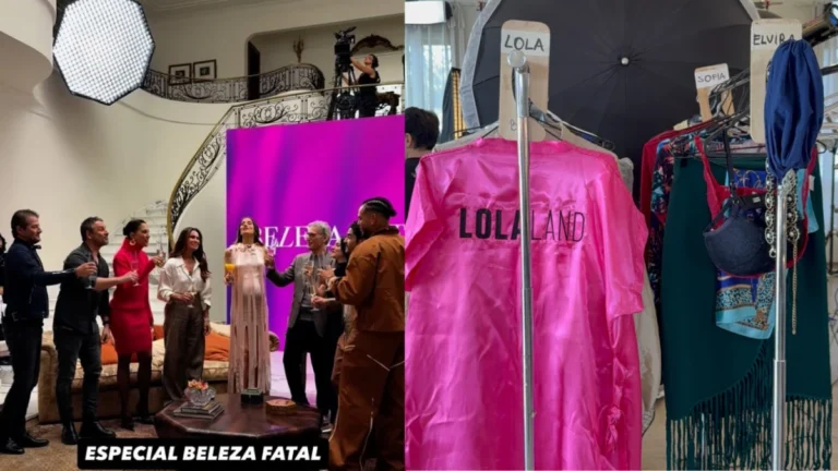 Elenco de “Beleza Fatal” se reúne em gravação de especial