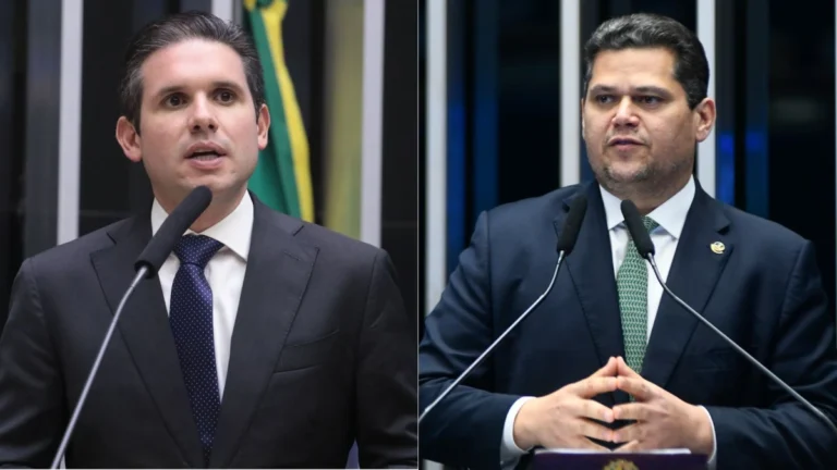 Relação de Hugo Motta e Davi Alcolumbre trava texto da Anistia