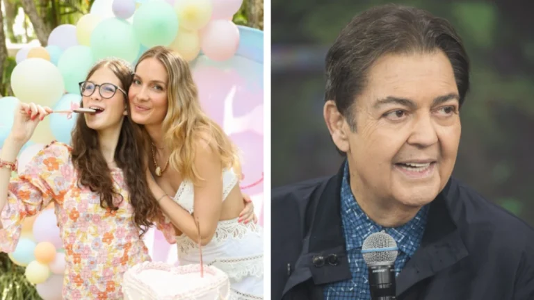 Antes de morrer, filha de Schynaider Moura inspirou Faustão com transplante