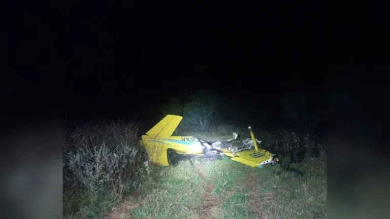 Queda de avião no Pantanal: aeronave foi apreendida pelo Dracco em 2019