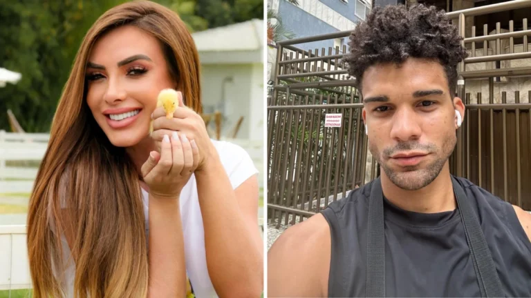 Nicole Bahls homenageia Lucas Leto e ator responde: “Ganhei o ano”