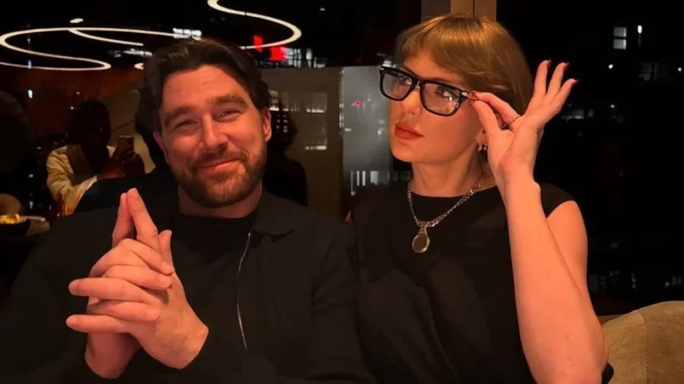 Noivado de Taylor Swift e Travis Kelce empolga sobrinhas do jogador