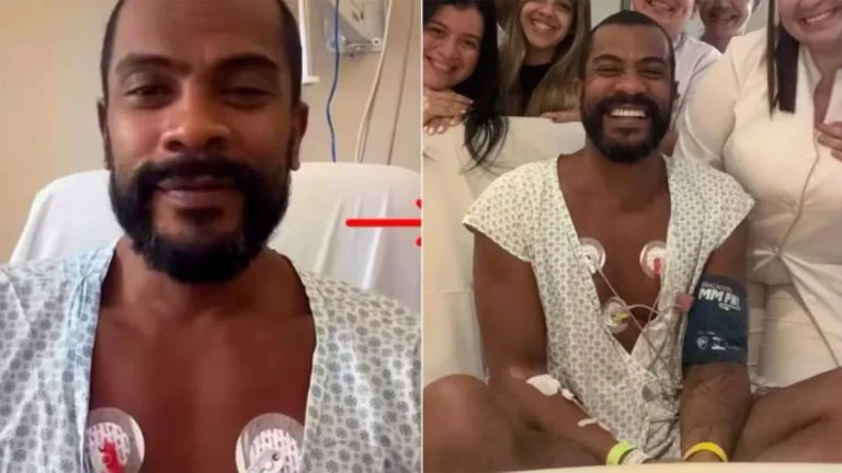 O que aconteceu com Samuel de Assis? Ator de 43 anos foi internado às pressas