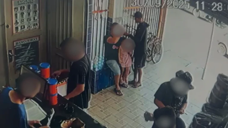 Vídeo: PM é baleado com filha no colo durante tentativa de assalto no RJ