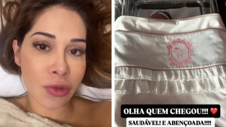 Filha de Maíra Cardi e Thiago Nigro recebe alta da UTI