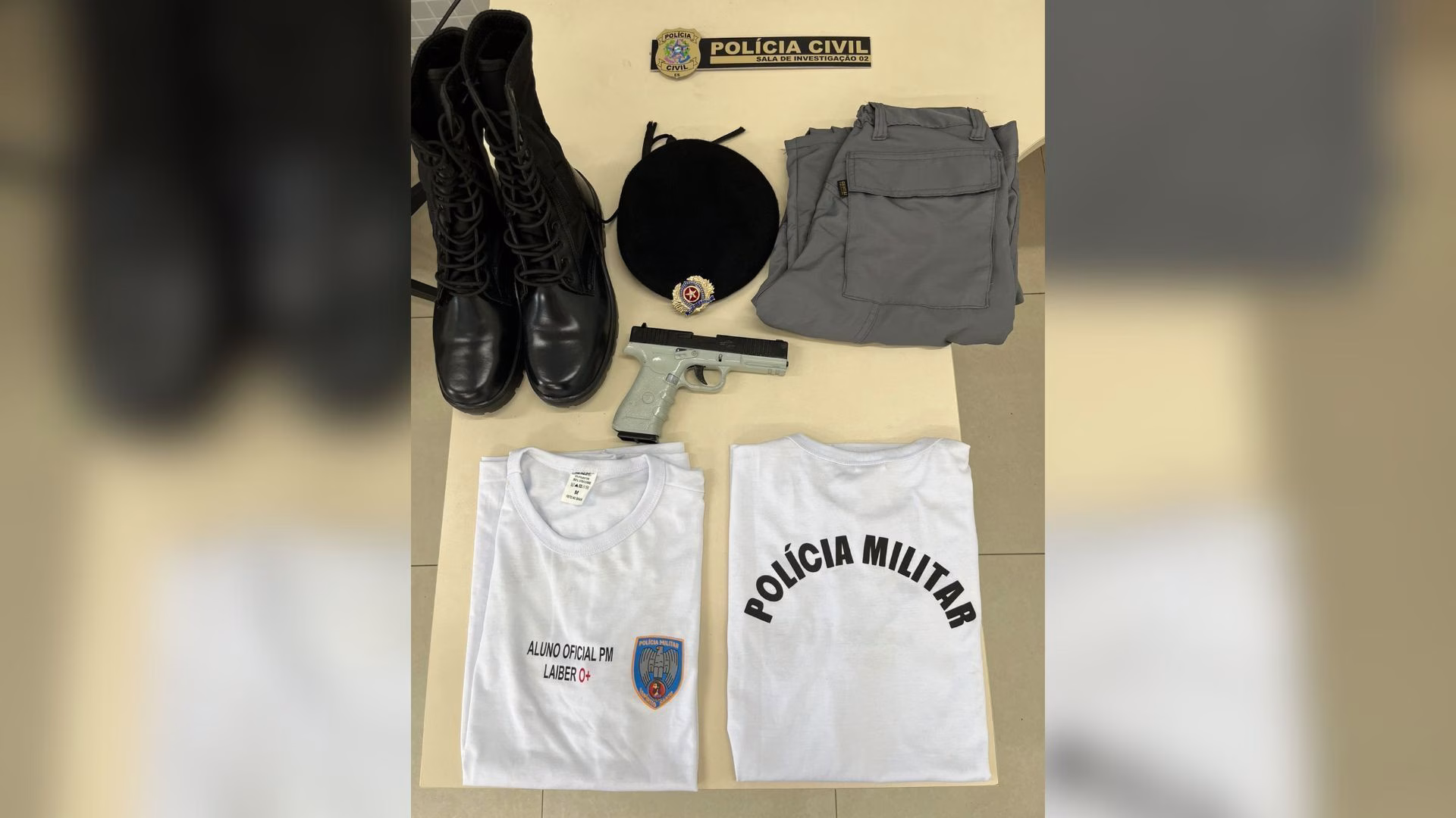 Homem se passa por aluno da PM e é investigado no ES