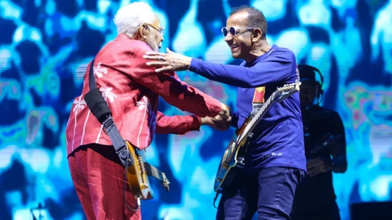 Gilberto Gil encerra turnê no Rio com participações de Jorge Ben Jor e mais