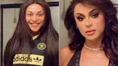 Pabllo Vittar mostra antes e depois da maquiagem e surpreende!