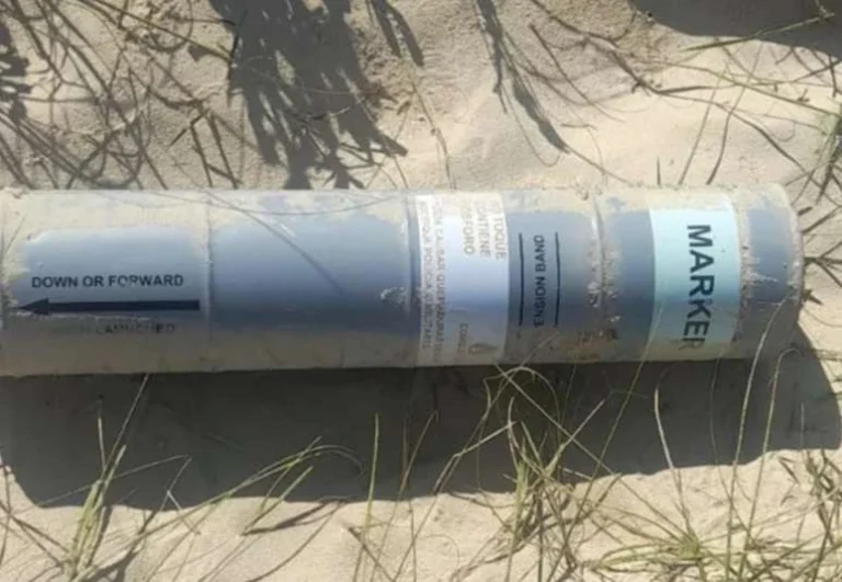 Banhista encontra dispositivo explosivo na orla de Atlântida Sul