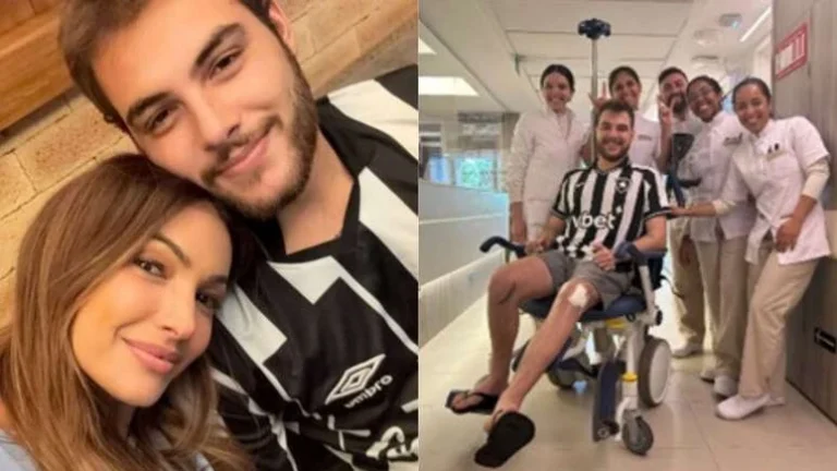 Filho de Patrícia Poeta deixa o hospital de cadeira de rodas: Vamos pra casa