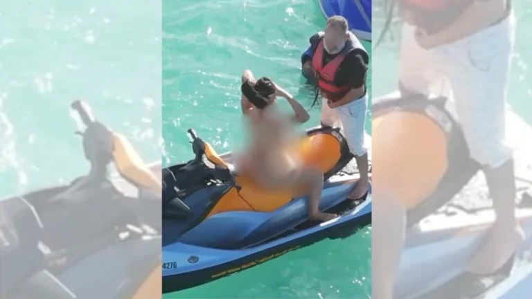 MP investiga vídeo pornô gravado em jet ski no mar de Maragogi (AL)