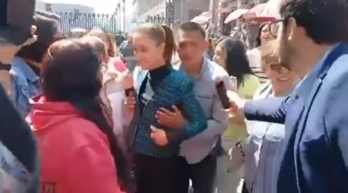 Presidente do México diz que homem que a assediou foi detido