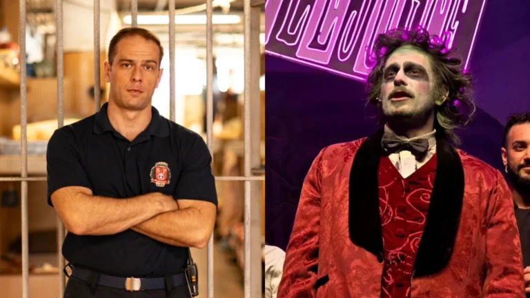 “Tremembé”: ator de policial na série vive Beettlejuice no teatro; conheça