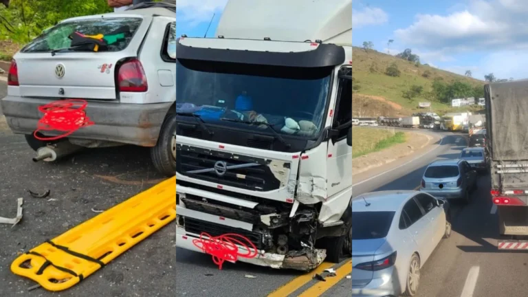 Quatro pessoas morrem após acidente em rodovia de Minas Gerais