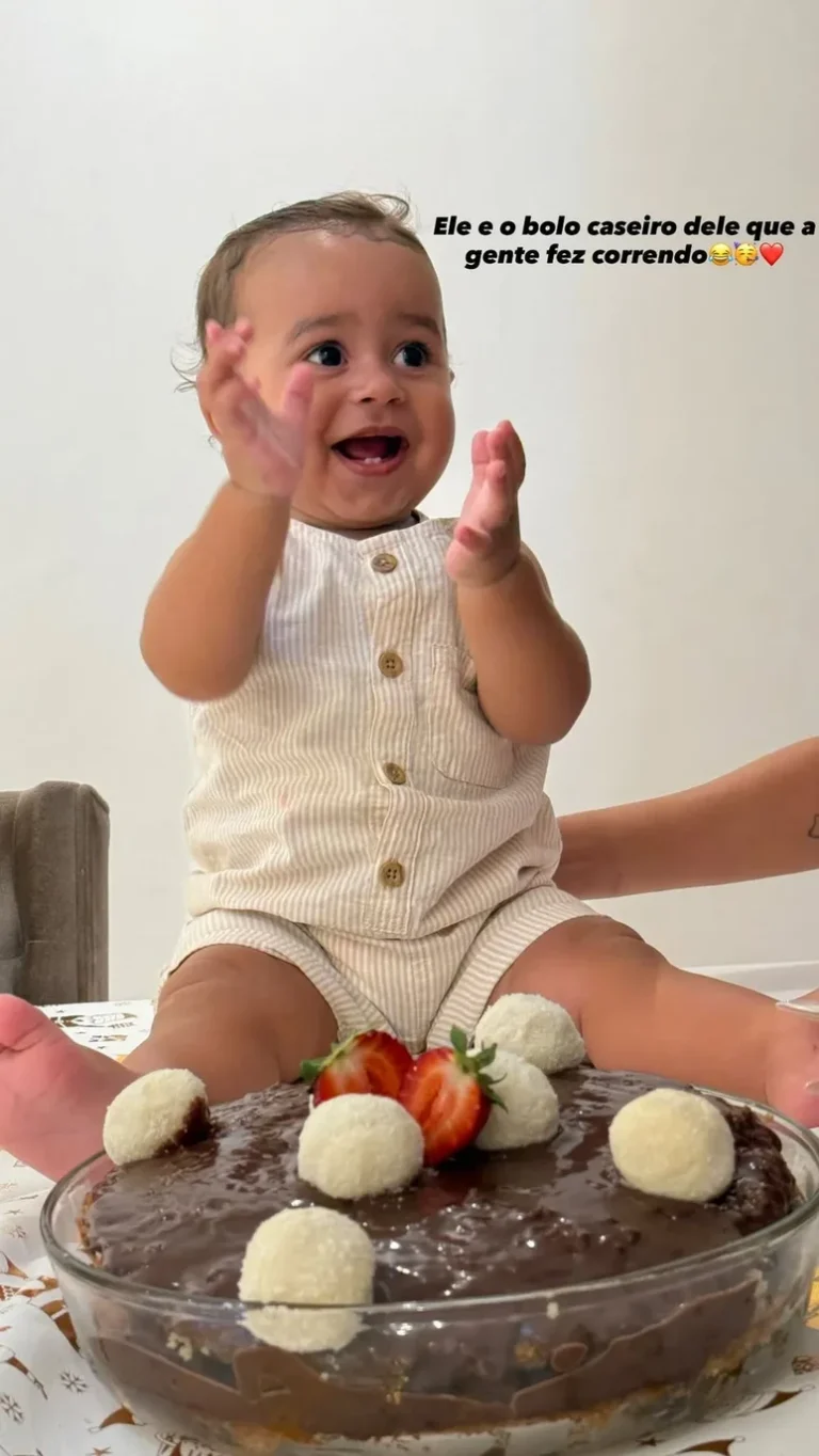 Lorena Maria faz festa simples para o filho em meio a briga com MC Daniel: Não pode passar batido