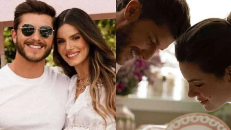 Camila Queiroz anuncia nascimento da filha com Klebber Toledo e nome surpreende; veja