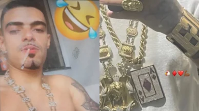 Foragido de operação no Rio ostentava viagens à Europa e joias de ouro