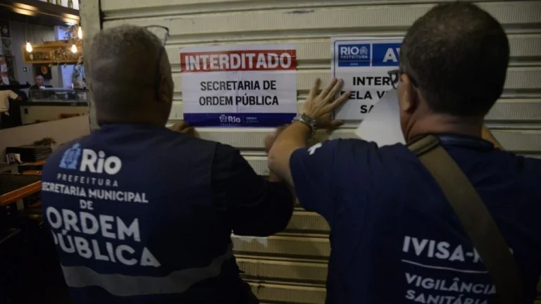 Restaurante e bares são interditados no Rio por má condições sanitárias