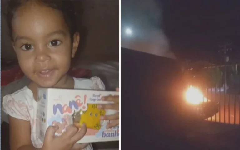 Menina morre após sofrer queimaduras em incêndio de carro provocado por vizinha para se vingar de ex