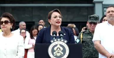 Presidente de Honduras denuncia 