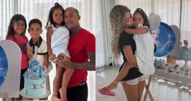 Poze do Rodo vai à festa da filha na casa de Vivi Noronha